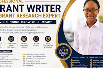grant writer, grant 501c3 writing, grant proposal, small business, nonprofit