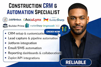 do jobnimbus acculynx builder prime marketsharp improveit jotform integration