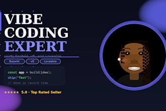 be your vibe coding expert using base44, v0, and loveable for ai mvp