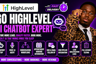 setup gohighlevel ai chatbot go high level voice ai agent chat bot workflow ghl