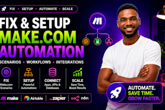 fix make com scenarios setup make com automation airtable zapier n8n automation