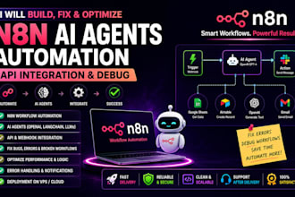 n8n ai agents n8n ai automation fix and debug n8n automation n8n api integration