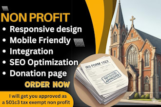 get your nonprofit approved as a 501c3 tax exempt