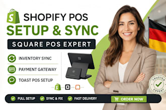 setup shopify pos sync square pos fix inventory sync payment gateway toast pos