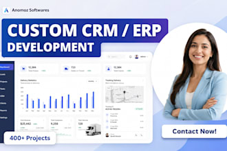 design and develop a custom CRM system