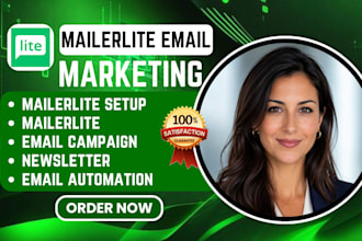 mailerlite email automation email campaign setup for newsletters and sales