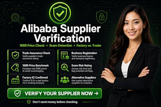 china sourcing agent to verify alibaba 1688 suppliers