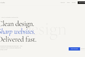 create a website for you