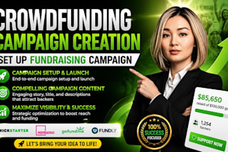 do crowdfunding campaign creation set up fundraising campaign