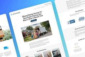 design logistics, trucking, dispatch, freight, and moving company website