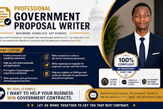 government contracting proposal rfp bid proposal technical writing business plan