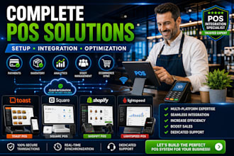set up toast square shopify and lightspeed pos integration