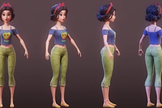 3d model rig animate add 52 arkit blendshape in blender cc5 c4d maya cc4 iclone