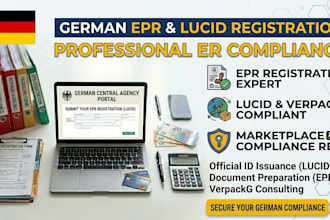 do epr registration for amazon sellers in germany eu for non residents