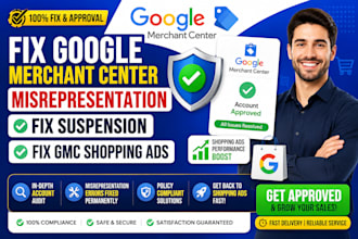 fix google merchant center misrepresentation fix suspension fix gmc shopping ads