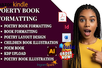 design poetry book illustration poetry book formatting children storybook design