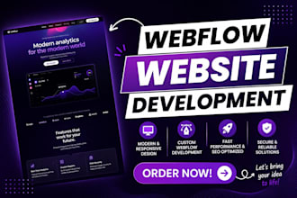design webflow website, framer website, figma to webflow framer landing page