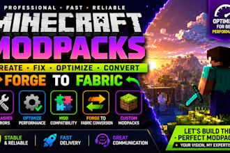 fix optimize and convert minecraft forge mod to fabric