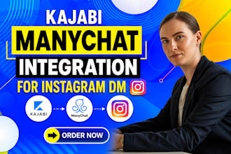 integrate kajabi and manychat for instagram dm automation