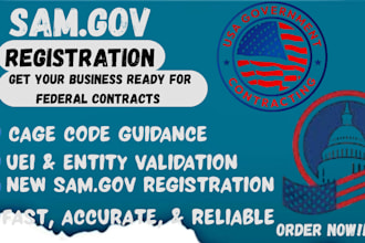 register and renew your sam gov registration professionally