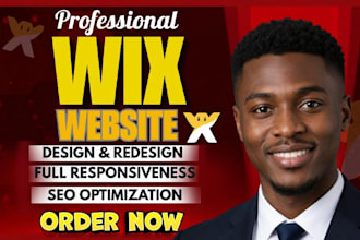 do wix website design, redesign business wix website, wix development wix expert
