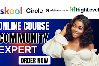 skool community setup ghl online course content skool community manager