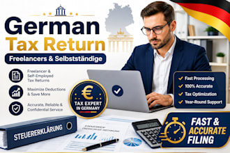 prepare your german tax return as a freelancer or self employed