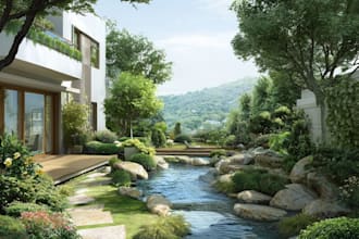 do landscape designing home garden high quality renderings