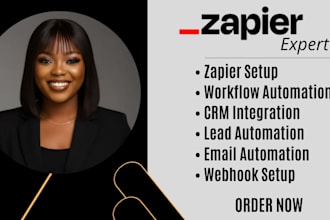 setup or fix zapier zap integration automation zapier workflow