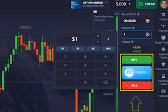 code pocket option automated script, indicator and strategy for options