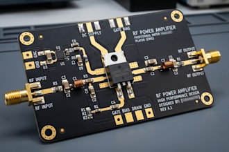 design rf power amplifier pcb and high performance circuit board