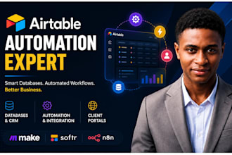 airtable automation airtable database softr webapp n8n ai automation