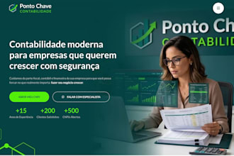 create a landing page