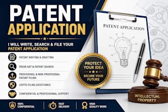 write, search, and file your patent application