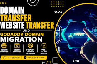 do domain transfer website transfer and godaddy domain migration