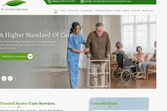 home care website home care home care logo healthcare website home care leads
