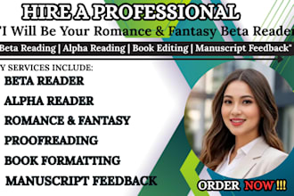 beta read your romance, book editing, beta reader, fantasy
