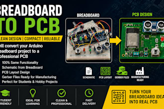 convert arduino breadboard to pcb for student and hobby projects