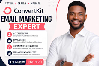 convertkit email sequence convertkit automation newsletter landing page expert