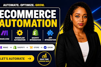 automate ecommerce workflows with make com