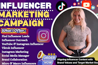 fashion influencer campaign, beauty influencer research and influencer outreach