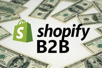 shopify b2b sales store revamp shopify website b2b leads generation for stores
