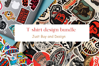 give you t shirt design bundle