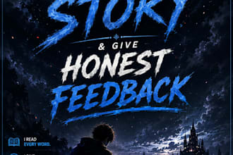 read your story and give honest feedback