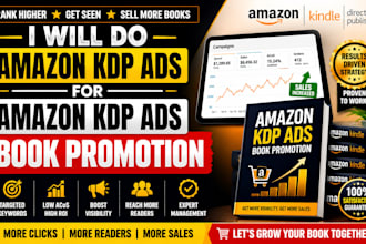 do amazon kdp ads for amazon kdp ads book promotion