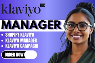 setup and manage klaviyo email automation for shopify brands
