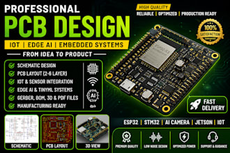 design edge ai pcb esp32 s3 tinyml ai camera  jetson carrier smart iot hardware
