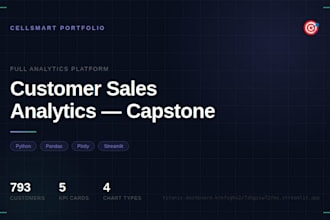 build a python data dashboard for your business