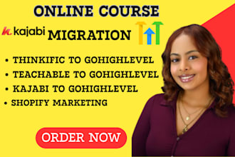 be your gohighlevel expert for clickfunnels or kajabi migration to go highlevel