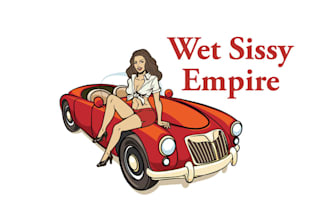 design motivation mascot wet sissy automotive logo